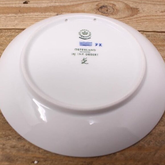 Vintage never used mint In the desert 1972, Royal Copenhagen Plate - Picture 4 of 4